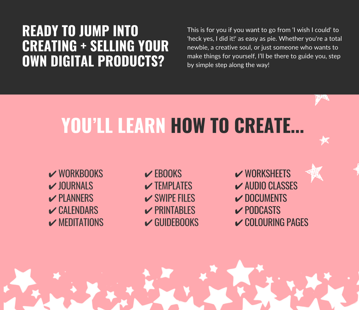 How to Create Digital Products You Can Sell! (+ Bonus Templates)