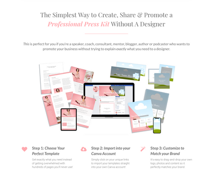 The Ultimate Press Kit Template