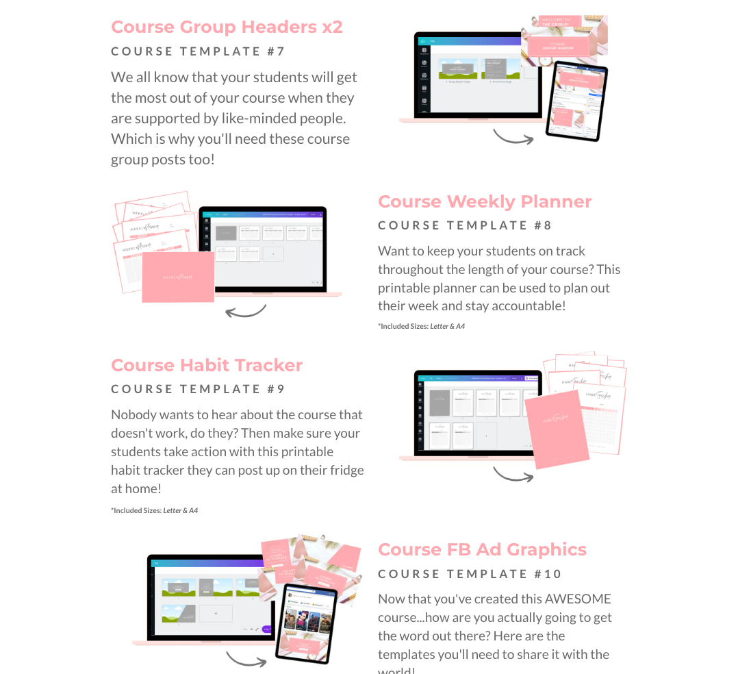 The Ultimate Course Template