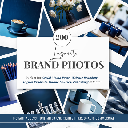 Lazurite | Brand Photos | Stock Images | Social Media Graphics | 100% Royalty Free